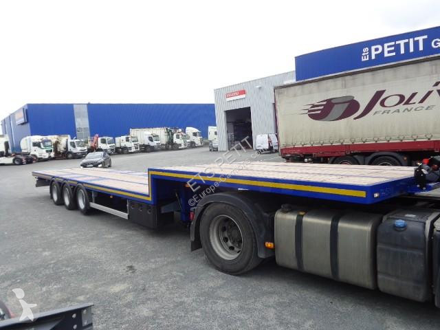Semitrailer Lecitrailer  Plateau  surbaissé