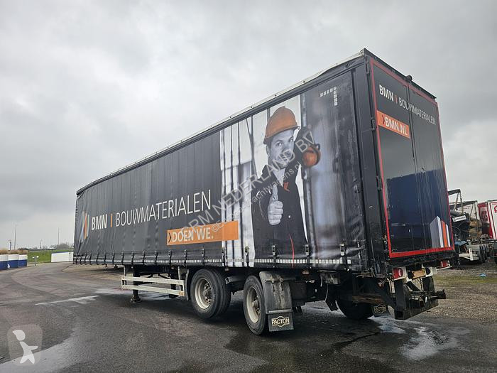 Oplegger Pacton Tdb 230 | 2 axle | steering...