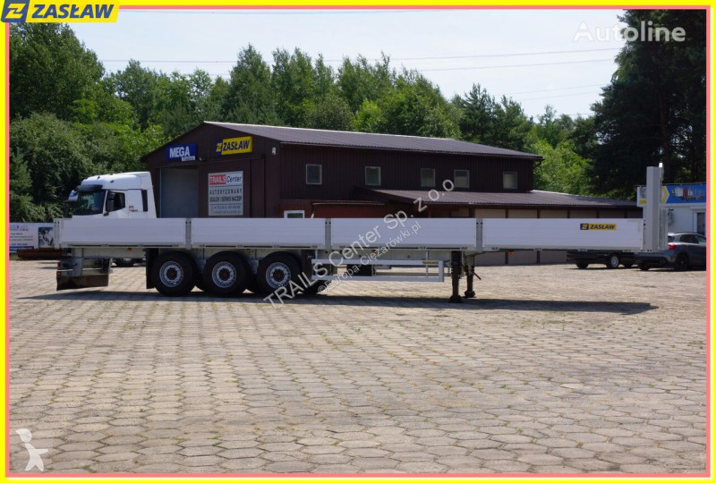 نصف مقطورة Zasław ALU sides 800 mm. HEAVY...