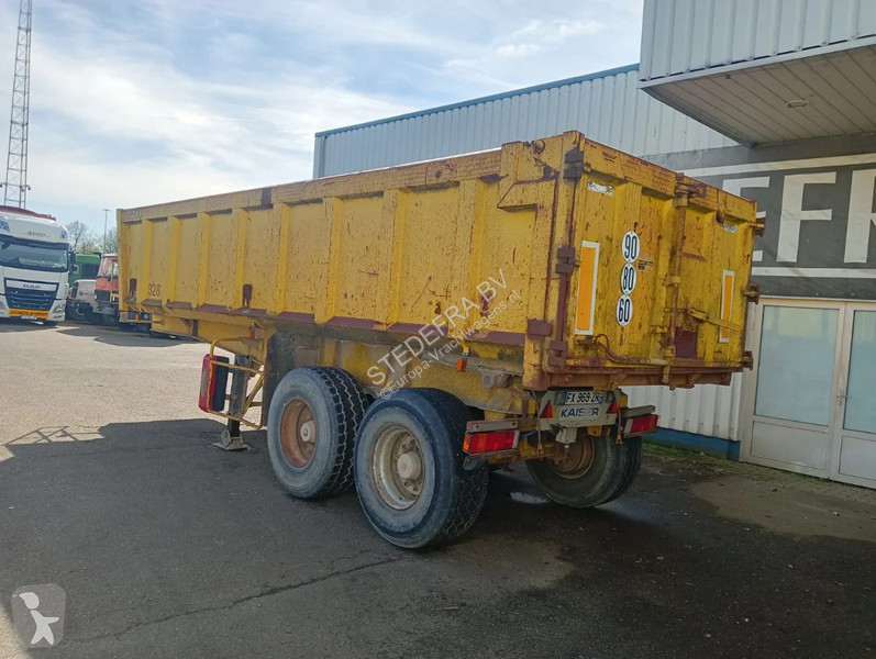 Sættevogn Kaiser 2 Axle Steel Tipper , Spring...