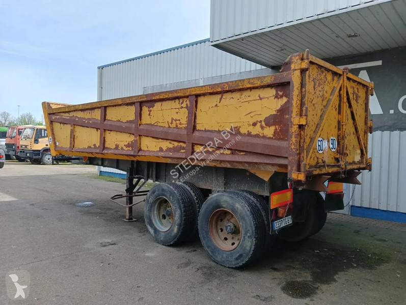 Oplegger Fruehauf 2 Axle Steel Tipper, 8 tyres...