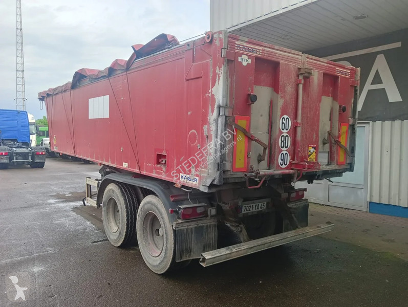 Sættevogn Kaiser 2 Axle Alu Tipper , 8 Tyres ,...