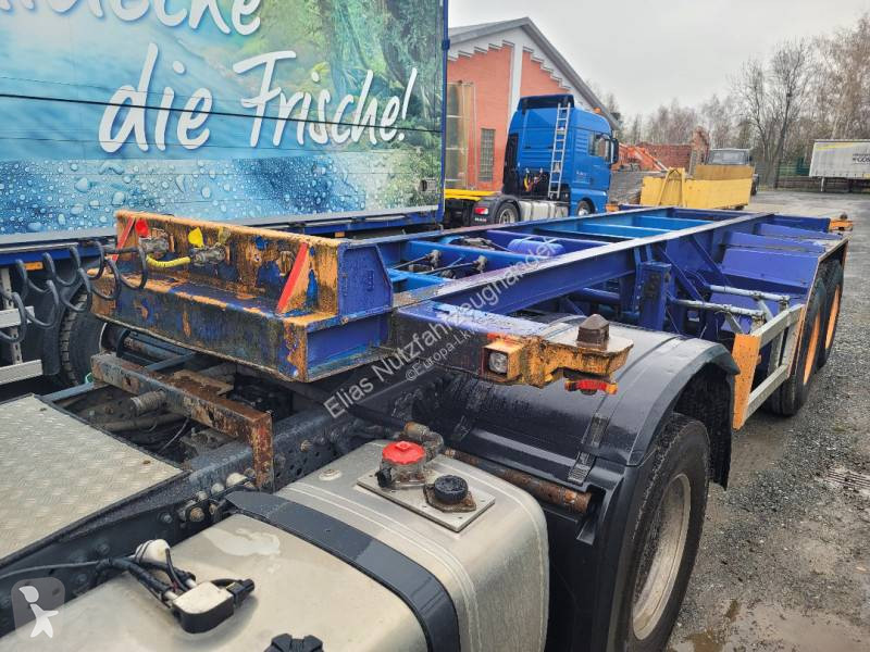 Oplegger Fruehauf 20 ft Containerchasis...