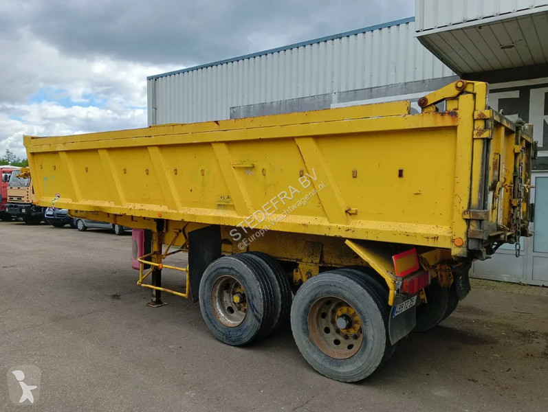 Semirimorchio  2 Axle Steel Tipper, 8 Tyres  ,...