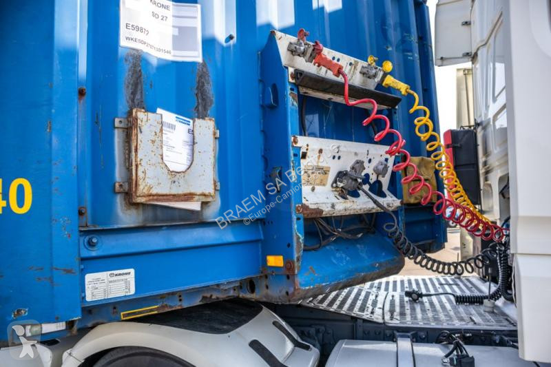 Oplegger Krone 27-PLATEAU- 39000 KG MTM