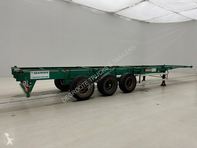 Semitrailer Fruehauf Skelet 2 x 20-40 ft