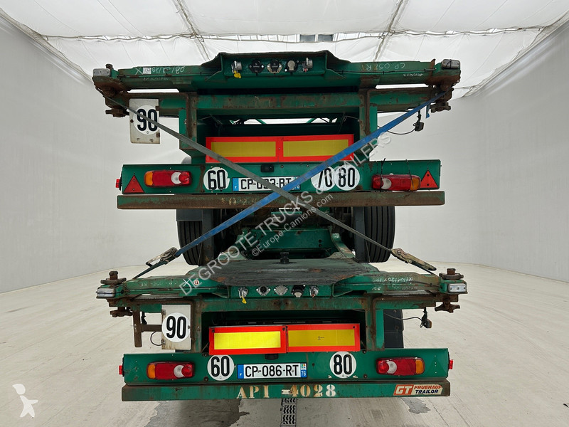 Sættevogn GT Trailers 4 x Skelet 2 x 20-40 ft