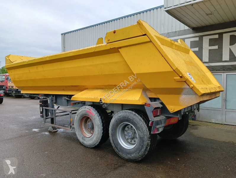 Oplegger Fruehauf 2 Axle Steel Tipper , Spring...