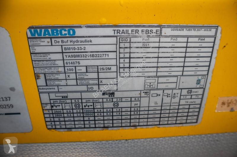 Návěs De Buf  BETON MIXER/MALAXEUR/MISCHER10M3