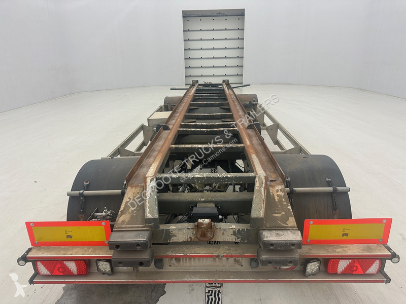 نصف مقطورة Turbo's Hoet BDF systeem