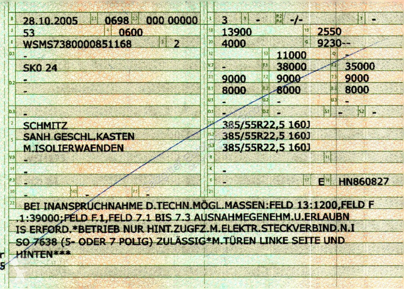 نصف مقطورة Schmitz Cargobull 24/L FP25 /...