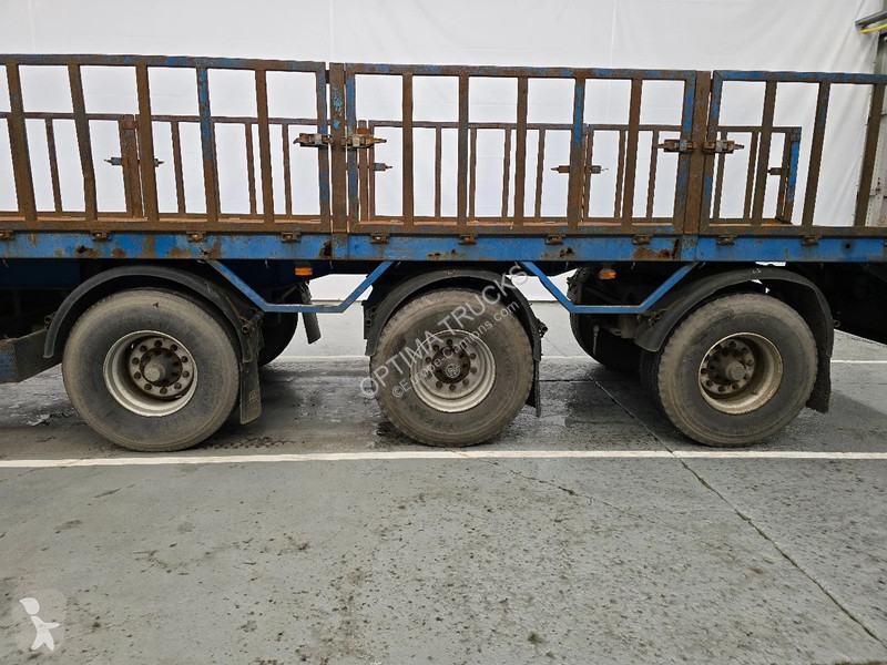 Semitrailer Pacton TPD 342 / 2x STUURAS