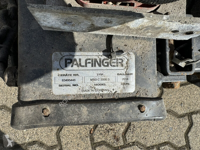 Oplegger  MBB C 2000 S Ladebordwand MBB C 2000...