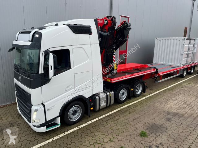 Oplegger Wiese Wiese Stufensattel Tieflader mit...