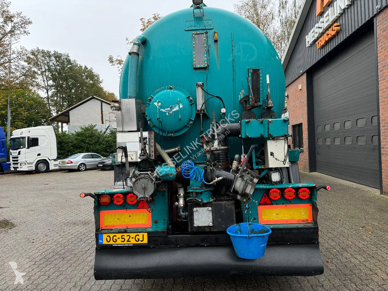 Sættevogn Veenhuis 36m3 RVS Mestoplegger...