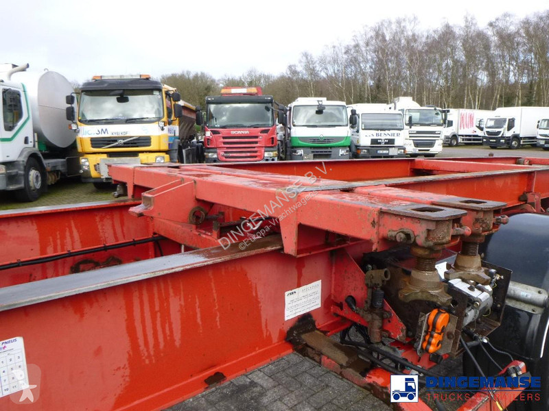نصف مقطورة Asca 3-axle container trailer