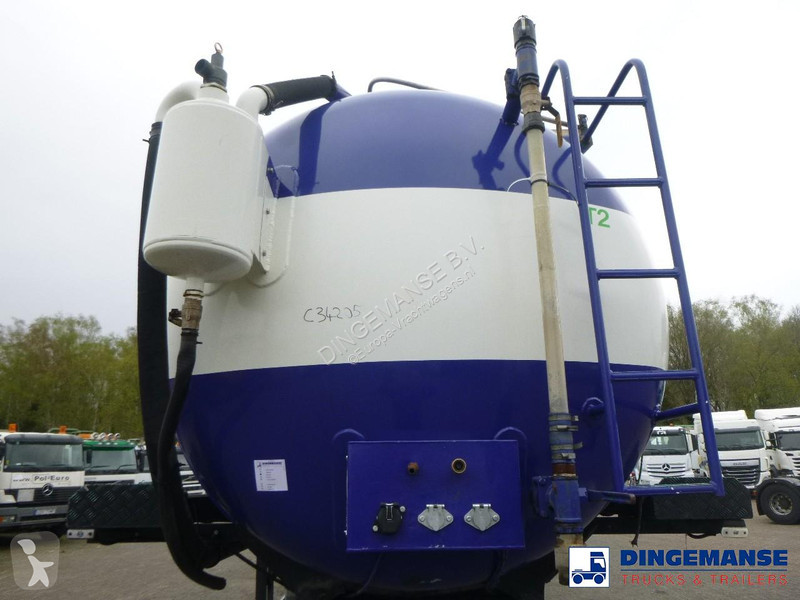 Félpótkocsi  Vacuum tank alu 30 m3 / 1 comp +...