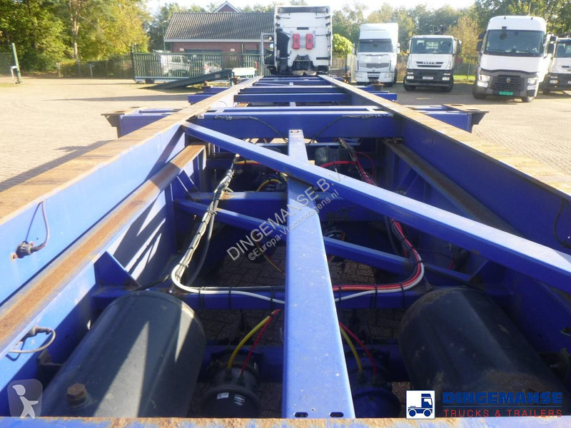نصف مقطورة Dennison 3-axle container trailer...