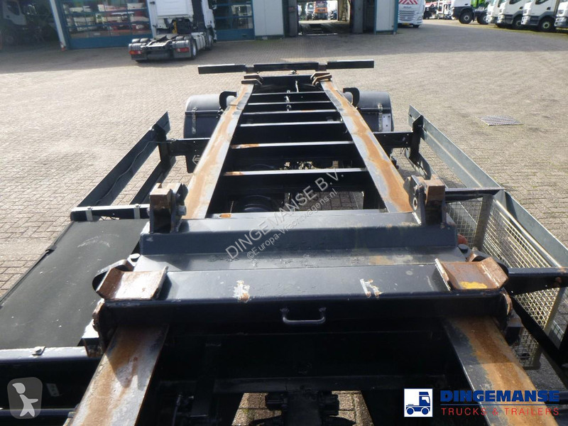 Semi remorque  Hook lift drawbar trailer
