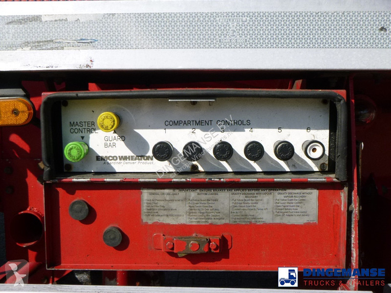 Semiremorca  Fuel tank alu 42.8 m3 / 6 comp