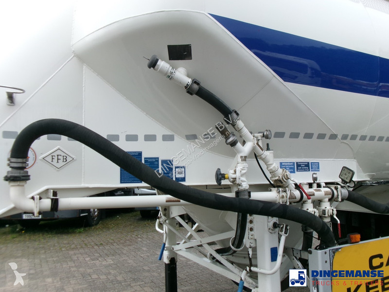 Semi reboque Feldbinder Powder tank alu 36 m3 /...