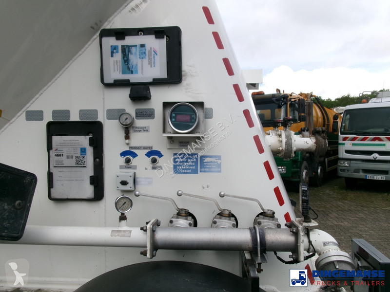 Semi reboque Feldbinder Powder tank alu 36 m3 /...