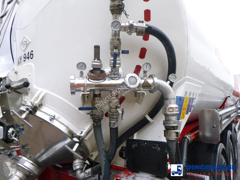 Semi remorque Feldbinder Powder tank alu 60 m3...