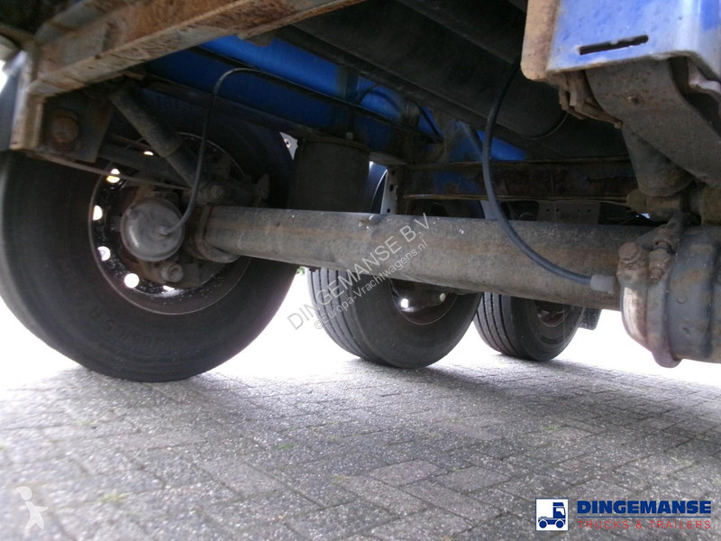 نصف مقطورة Van Hool 3-axle container trailer + ADR