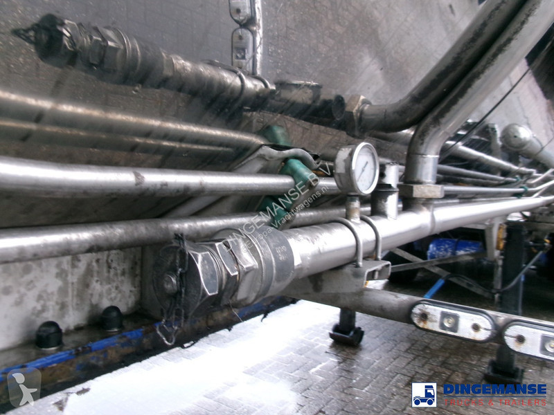 Semiremorca Indox Chemical tank inox L4BH 33.5...