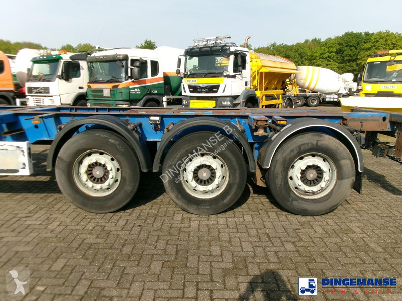 نصف مقطورة Krone 3-axle container trailer...