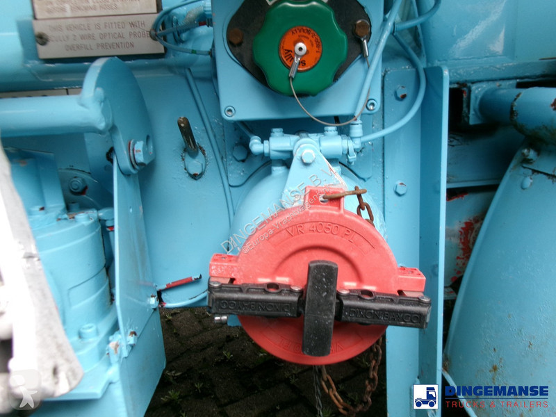 Semiremorca Caldal Fuel tank alu 30 m3 / 5 comp...