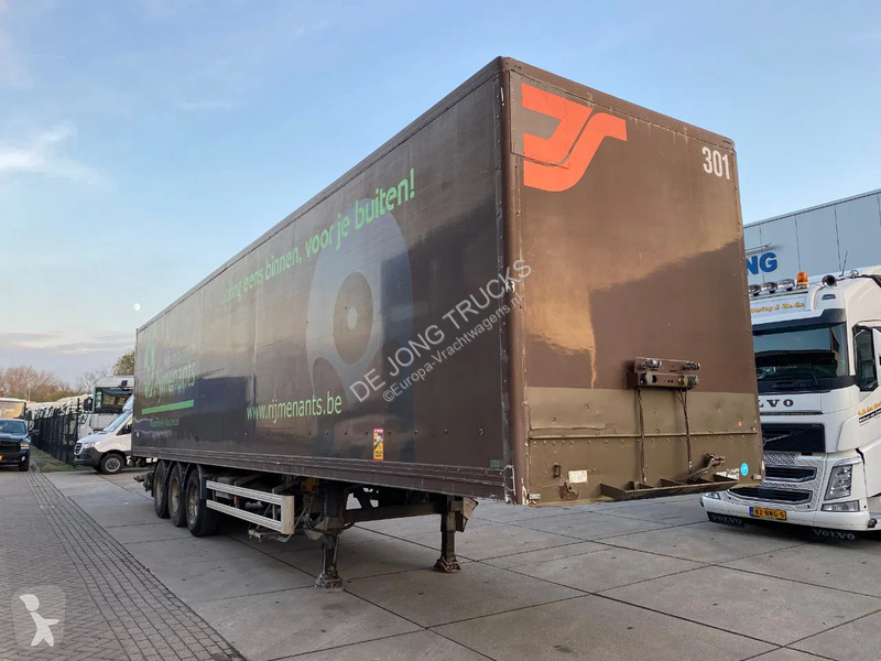 Semirimorchio Van Hool Closed box / Laadklep /...