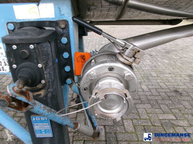 Semiremorca Magyar Chemical tank inox L4BH 33.5...