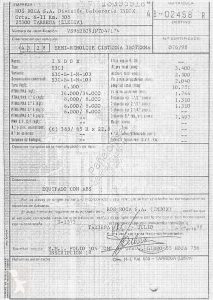 Semi reboque Indox S3C-B-I-N-103