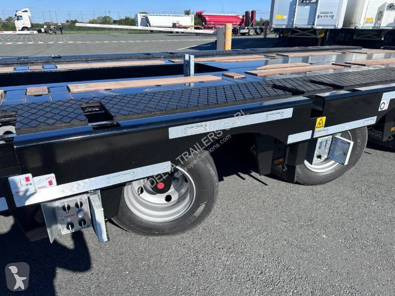 Semitrailer Nooteboom 4 essieux directionnels...