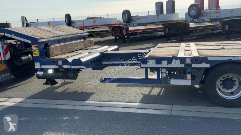 Semitrailer Nooteboom 5 essieux PTAC 85 tonnes...