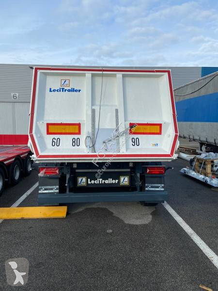 Semi remorque Lecitrailer Benne TP acier 26m3...