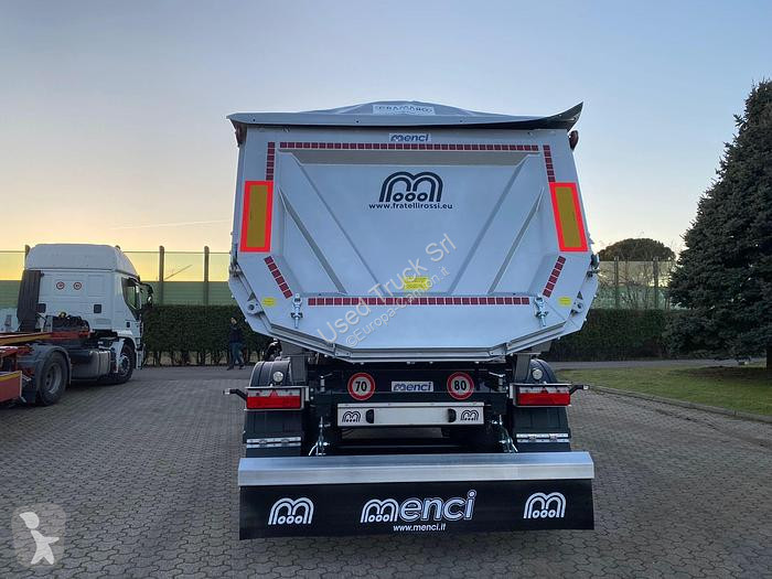 Semitrailer Menci RIBALTABILE POSTERIORE SA 700R