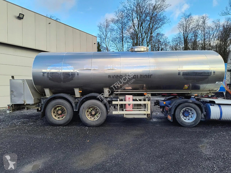 Oplegger Maisonneuve 25000L INSULATED INOX TANK