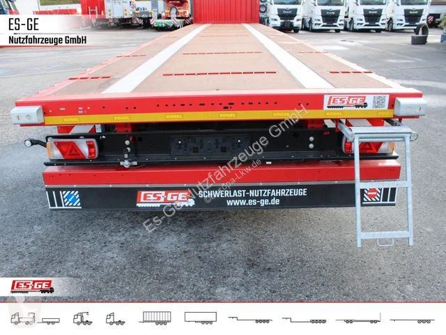 Semiremorca Kögel 3-Achs-Mega Chassis