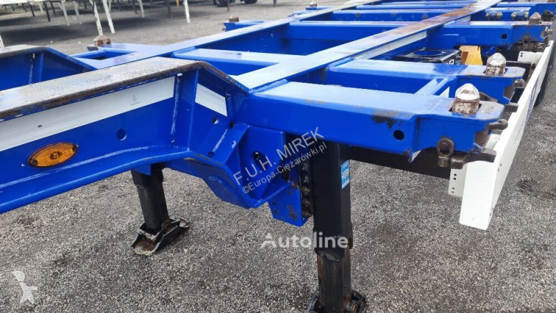 Semitrailer Kögel 10x NACZEPA POD KONTENER...