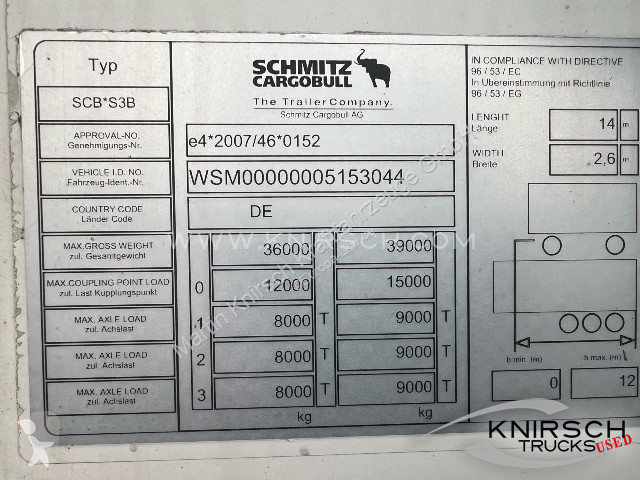 Návěs Schmitz Cargobull SKO24/L-13.4   Doppelstock