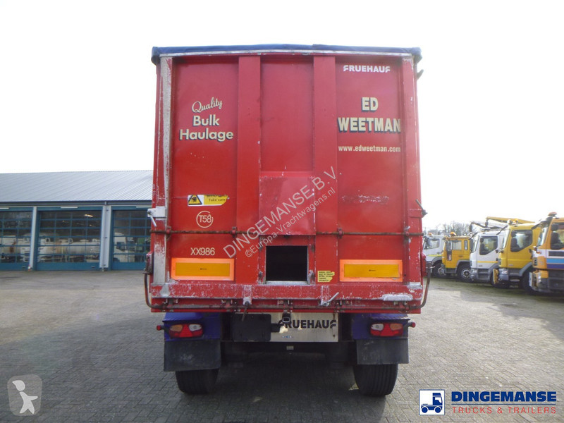 Semiremorca Fruehauf Tipper trailer alu 52 m3 +...