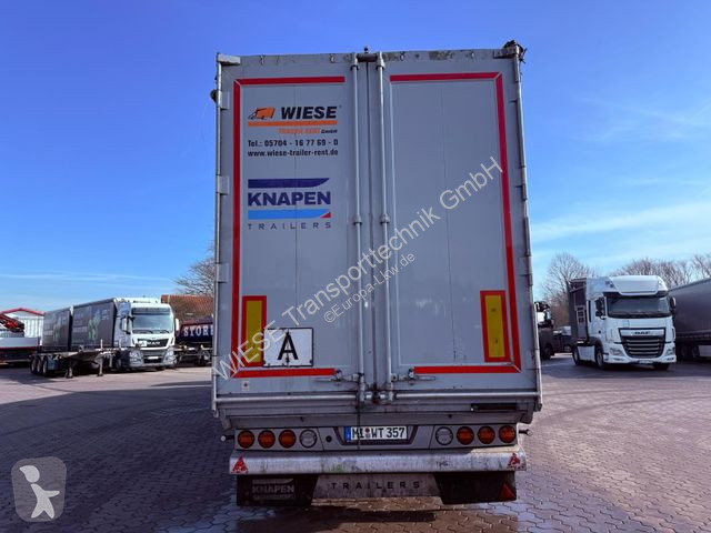 نصف مقطورة Knapen K200 Schubboden 92m³ 10mm Boden