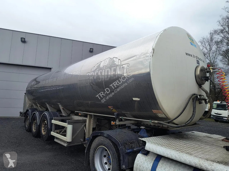 Oplegger Maisonneuve 29000L INSULATED INOX TANK...