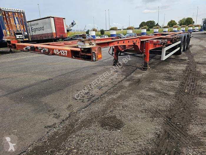 نصف مقطورة Krone sd |container chassis 40 ft |...