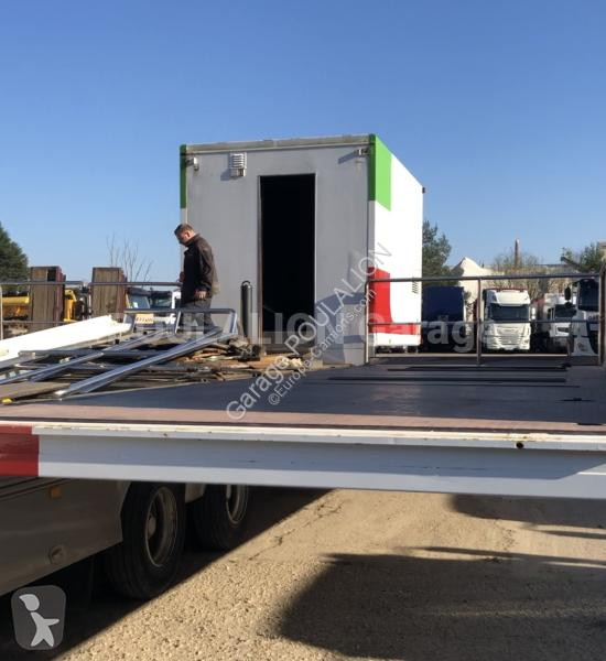 Semitrailer Fruehauf 2 ESSIEUX FOURGON PODIUM 32T