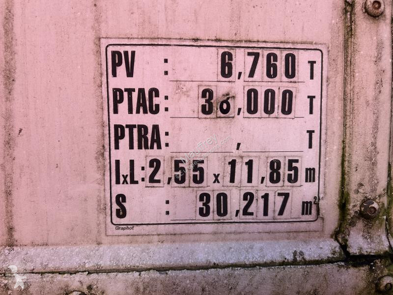 Semitrailer Stas  semi grand volume céréalière