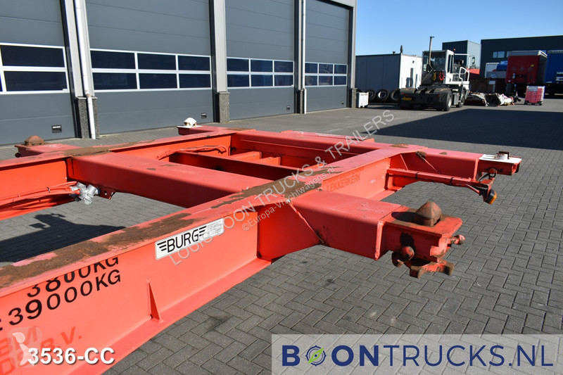 Oplegger Burg BPO 12 27CDM12 TANK CHASSIS |...