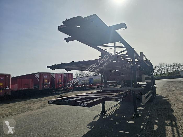 Sættevogn  40/45 ft container chassis bpw drum...